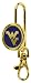 West Virginia Mountaineers WVU NCAA Finders Key Purse