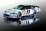 Denny Hamlin #11 2006 FedEX Cup PGA 1/24 RCCA Action Elite HOTO Yellow Rookie Stripes Monte Carlo