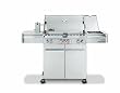 Weber 2740301 Summit S-470 Propane Tuck-Away Rotisserie Grill, Stainless Steel