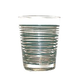 Fiesta Evergreen Stripe 14-ounce Glass Double Old Fashion by Fiestaware