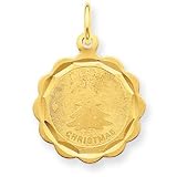 14k Gold Merry Christmas Disc Charm 31htVHqQwQL. SL160 14k Gold Merry Christmas Disc Charm