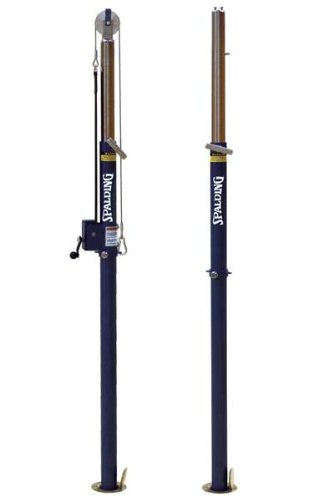 Spalding Elite Steel Volleyball Upright Package
