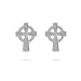 Sterling Silver Celtic Cross Earrings