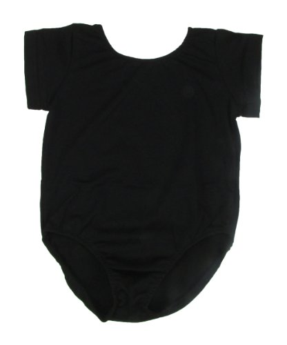 Black Dance or Ballet Leotard for Girls Ages 12-24 Months Small