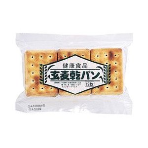 〔ムソーカニヤ〕玄麦カンパン(12枚入)　15セット【33241】 [ヘルスケア&ケア用品]