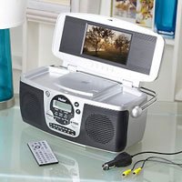 Haier PDTB7 7" ALL-IN-ONE Portable TV/DVD/Radio Boombox