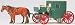 Preiser 75152 Droschke geschlo�en