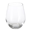 Stemless Blown White Wine Glasses Set of 4