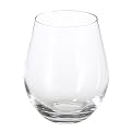 Stemless Blown White Wine Glasses Set of 4