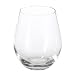Stemless Blown White Wine Glasses Set of 4