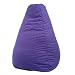 Tear Drop Dorm Bean Bag Chair in Purple