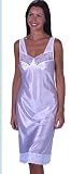 Marlon Full Slip. Black or White Chemise Petticoat 12-32 Plus Size