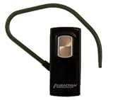 Black Bluetooth Headset Earpiece for Google Phone Nexus One, HP iPAQ  + Free Stars Stripes Silicone Wristband