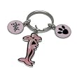 Pink Panther Charm Key Chain