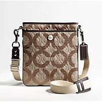 NEW AUTHENTIC COACH GRAMERCY OP ART SWING PACK MESSENGER BAG 42974