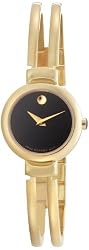 Movado Women's 606058 Harmony Gold-Tone Bangle Bracelet Watch