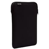 Designer Ipad Case - Black Zip Up Ipad Sleeve Cover by unDfind