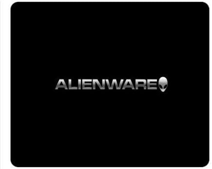 Alienware Logo Black Mousepad, Customized Oblong Mouse Pad
