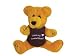 Plush 9-Inch Teddy Bear Wearing "I Love My Funeral Director" Shirt