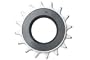 Shimano MX 16 Tooth Single Speed Freewheel (16T X 3/32-Inch)