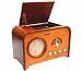 Emerson Heritage Series AM/FM Table Radio with Built-In CD Player in Wood Veneer Cabinet- NR52