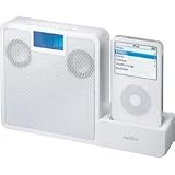 2.0 Portable Audio Docking System for iPod - White