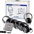 Hamilton Electronics Listening Center, 8 Station Jackbox, Deluxe Headphones, ASM with Laminated Carry Box
