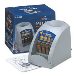 Royal Sovereign Fast Sort One Row Coin Sorter - CO-1000 by Royal Sovereign