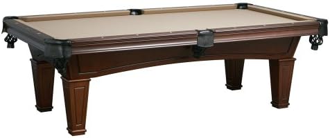 Triangle Billiards - Jefferson - Pool Table - Antique Walnut / Camel - 7'
