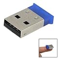 Blue Super Mini 2.4G Bluetooth V2.0 EDR USB Dongle Wireless Adapter