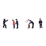SceneMaster HO Scale Figure Sets - Police Figures