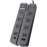Surge Isolator Multi Protector 8 Outlet 12 Foot Cord, 2960 Joule