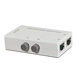 MT-VIKI 2 Ports Network Switch Splitter Selector Hub 2-In 1-Out or 1-In 2-Out 100M MT-RJ45-2M