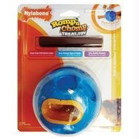 Image of BND 491364 NYLABONE CORP (BONES) - Romp-n-chomp Rubber Ball With Treat NTH300P