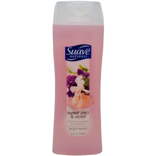 Suave Naturals Body Wash, Sweet Pea & Violet - 12oz.