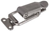 Nielsen/Sessions Latches, Straight Loop Catches, w/Holes, Stainless Steel (1 Each)