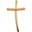 14K Yellow Gold Cross Pendant - 32.00x19.25mm