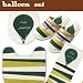 ◇Balloon　トイレカバー3点セット（ウォシュレットタイプ）【ｸﾞﾘｰﾝ】　FL3814-3816-3817