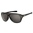 Fox Racing The Cadet Adult Casual Sunglasses w/ Free B&F Heart Sticker Bundle - Polished Black/Warm Grey