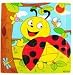 Iii Super 8 Pack/Sets Bundle Wooden Kids Children Animal Puzzles Toys,1 4 Years Kids Ladybug Giraffe Panda Pig Snail Swan Lion Turtle RS.3249.00