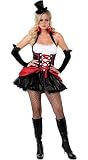 Ravishing Vamp Sexy Women's Costume Adult Halloween Outfit - Size S, Dress Size 2-6