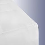 European White Goose Down Mattress Cover