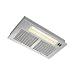 Broan PM250 High-Performance Ventilation Powerpack Grille (Silver)