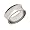 Eve's Addiction Concave Style Stainless Steel Wedding Band, 5