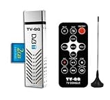 Tecknet T-03C Hybrid DVB-T Digital mini stick USB2 TV tuner with HDTV, Radio and SD/MMC Card Reader