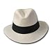 TRILBY FEDORA Panama White Color Hat 7 3/8