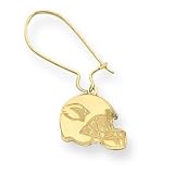 14K Arizona Cardinals Helmet Kidney Earrings