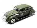 1936 Chrysler Airflow Diecast Car Model 1/32 Army Green