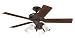 Hunter 20347 Westbury 54-Inch Five-Walnut/Medium Oak-Blades-Ceiling Fan, New Bronze