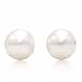 Freeman Jewels Sterling Silver Freshwater Cultured Shell Pearl Earrings Round Ball Studs